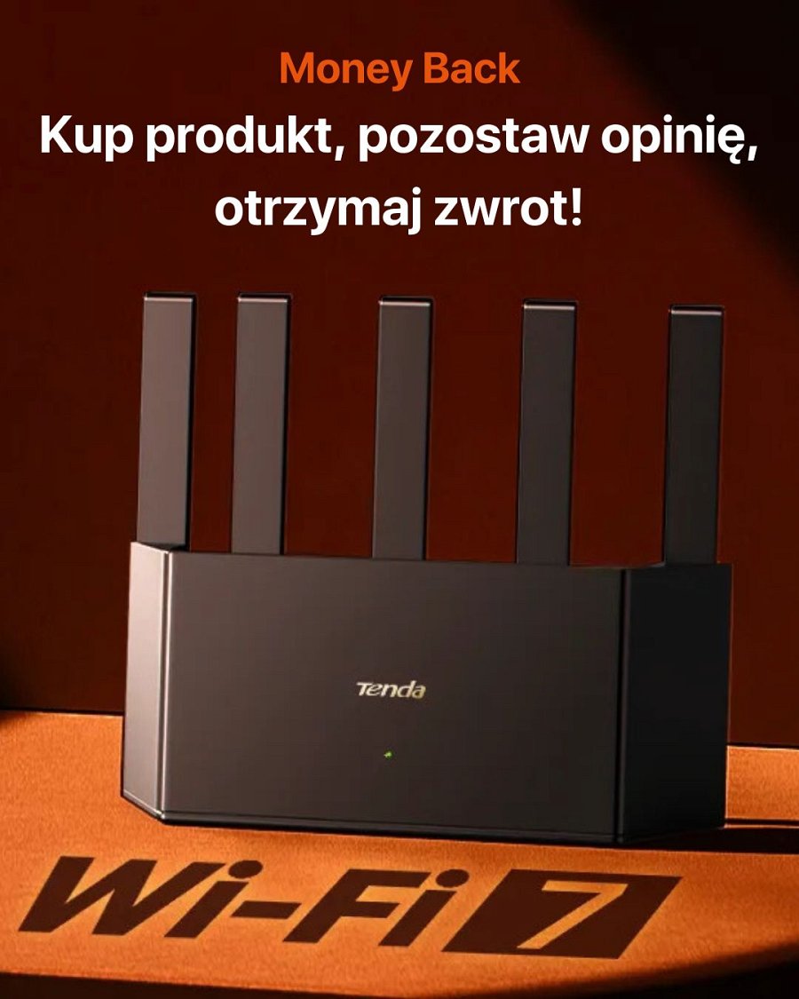 Tenda Money Back Wi-Fi 7